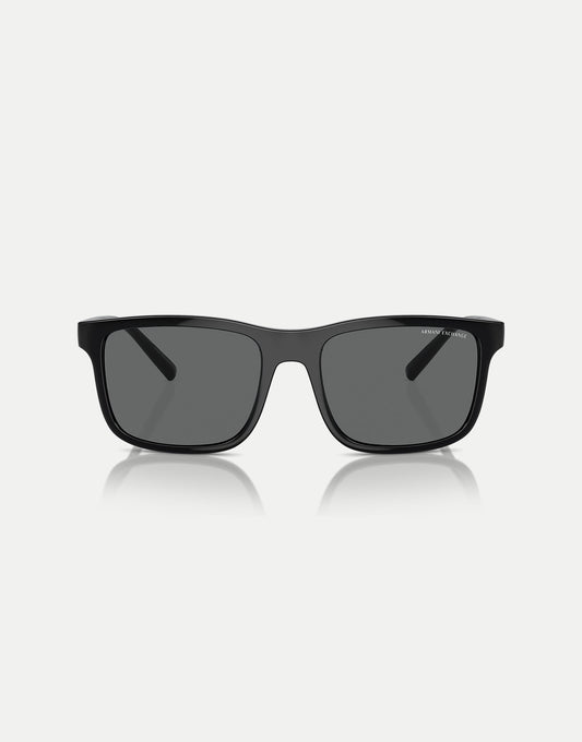 Ax4145S Rectangle Sunglasses With Grey Lens