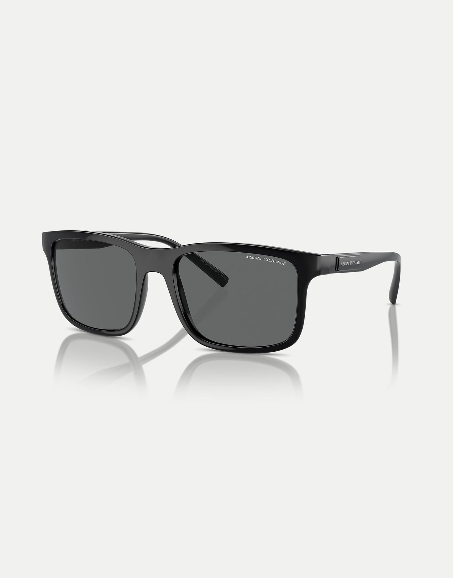 Ax4145S Rectangle Sunglasses With Grey Lens