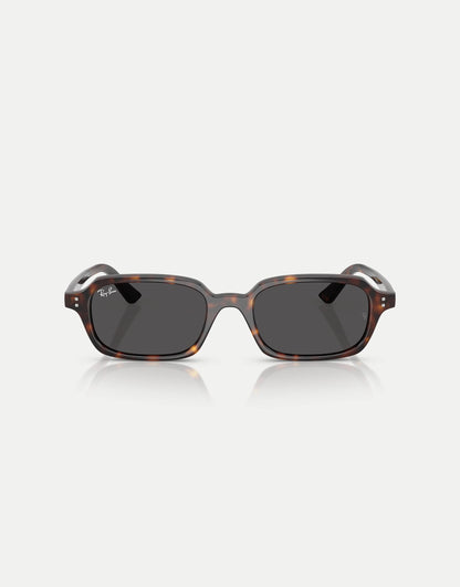 Zuri  Rectangle Sunglasses With Grey Lens