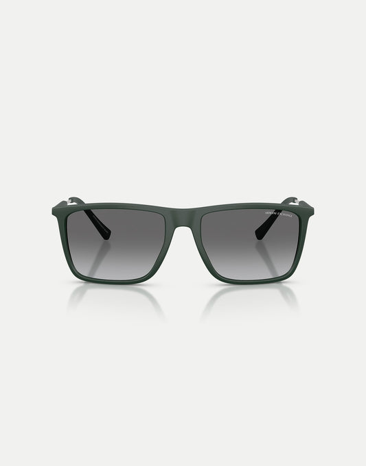 Square Sunglasses With Grey Lens