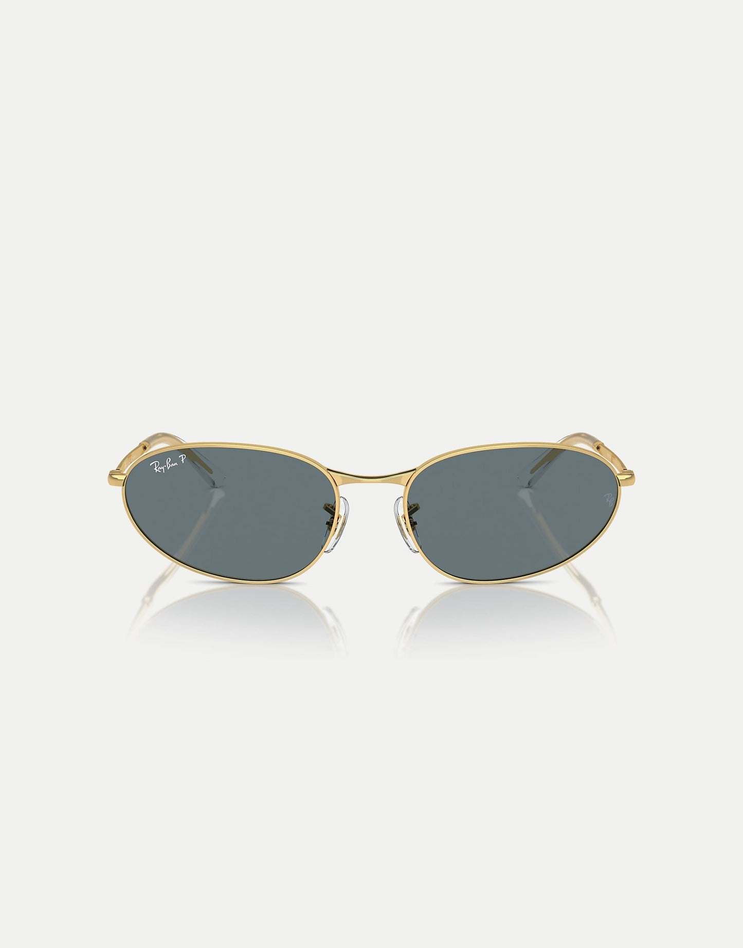 Rb3734 Irregular Polarised Sunglasses With Blue Lens