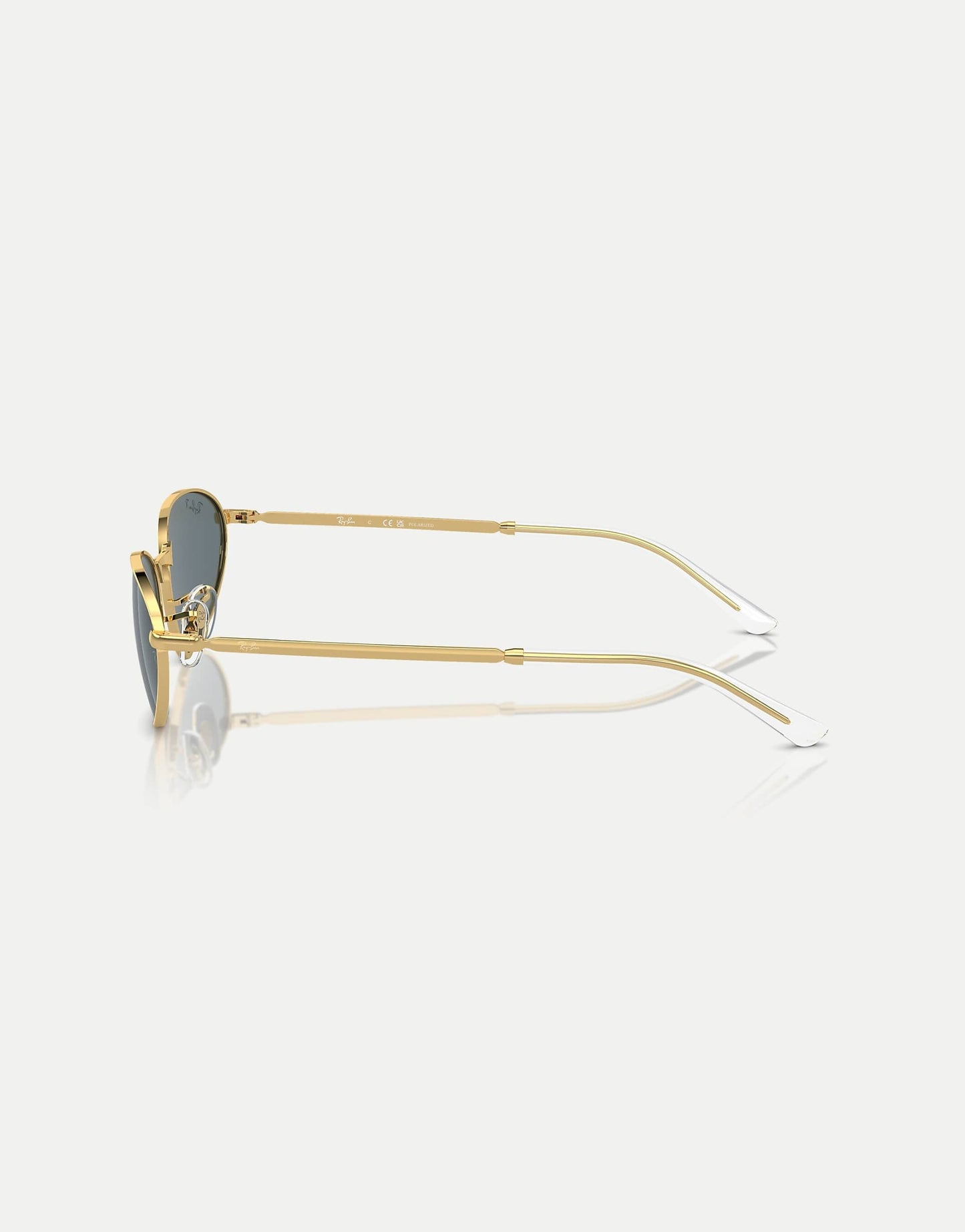 Rb3734 Irregular Polarised Sunglasses With Blue Lens