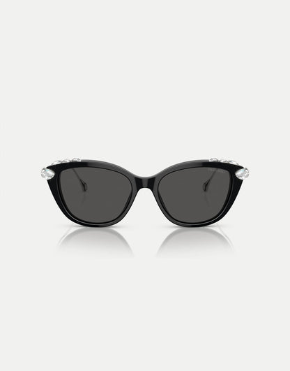 Sk6010 Cat Eye Sunglasses With Grey Lens