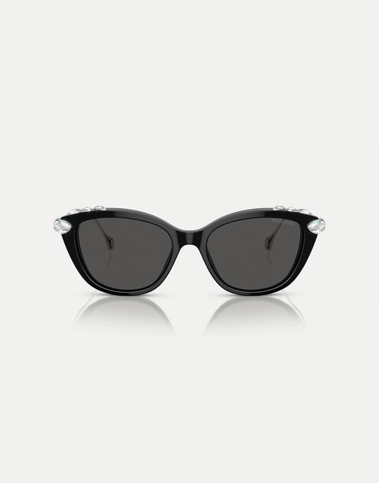 Sk6010 Cat Eye Sunglasses With Grey Lens