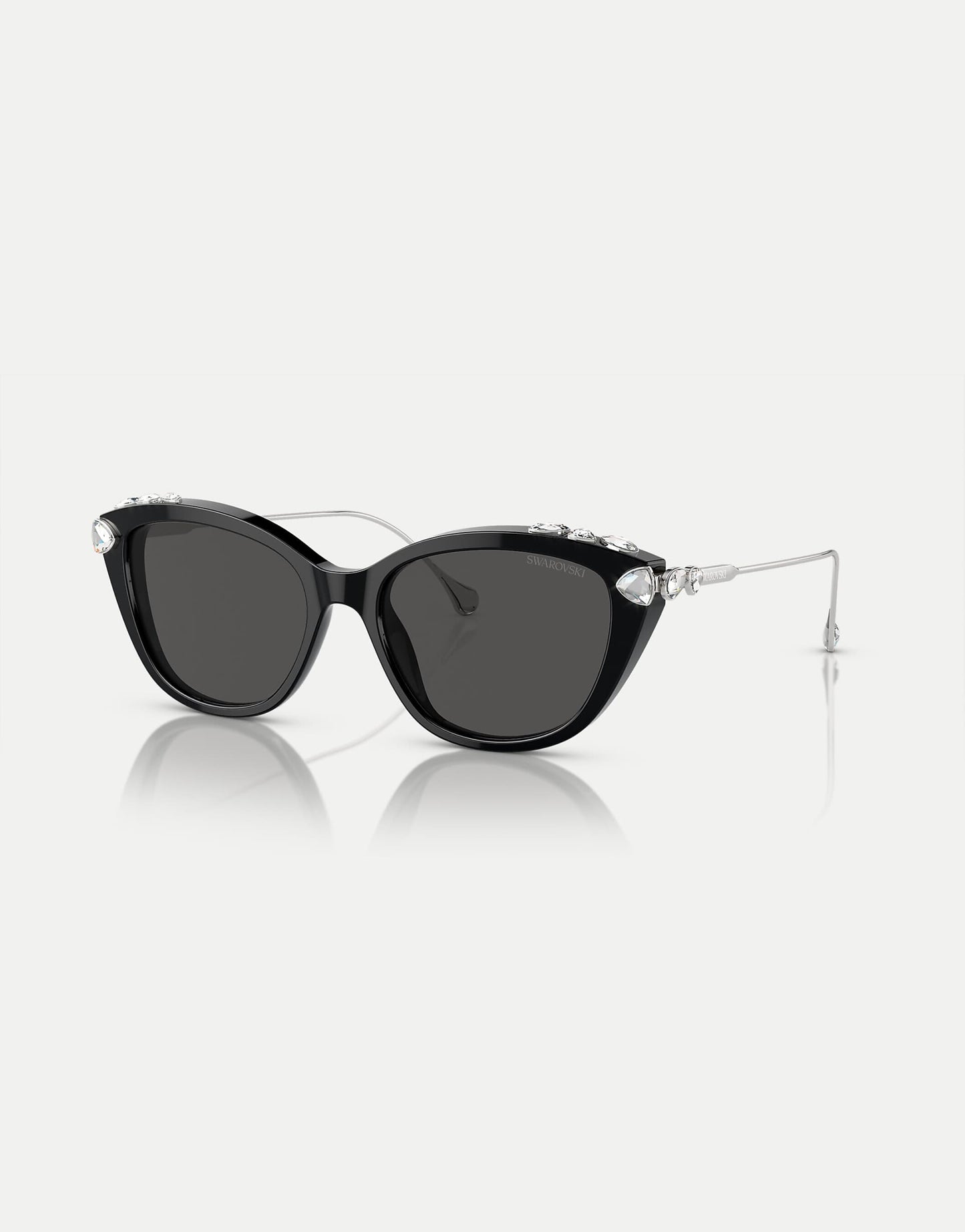 Sk6010 Cat Eye Sunglasses With Grey Lens