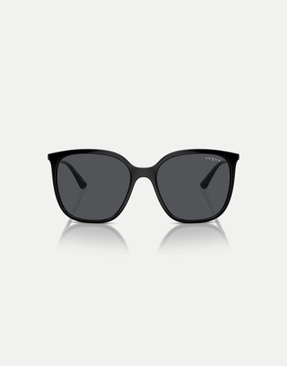 Square Sunglasses With Grey Lens