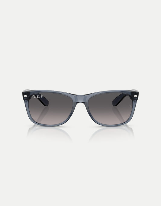 New Wayfarer Square Polarised Sunglasses With Grey Lens