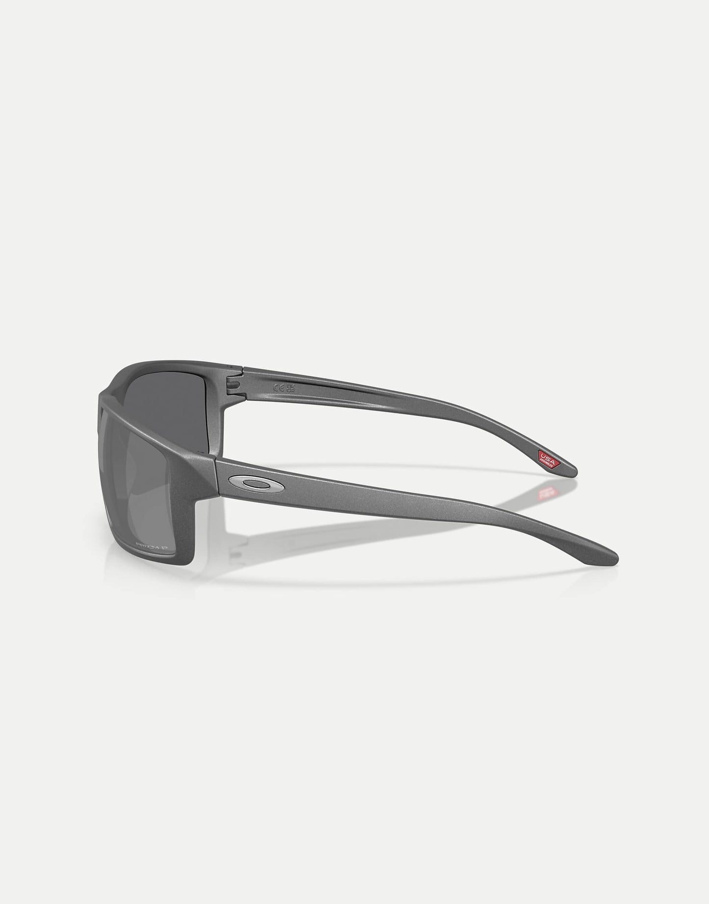 Gibston Xl Rectangle Polarised Sunglasses With Black Mirrored Lens