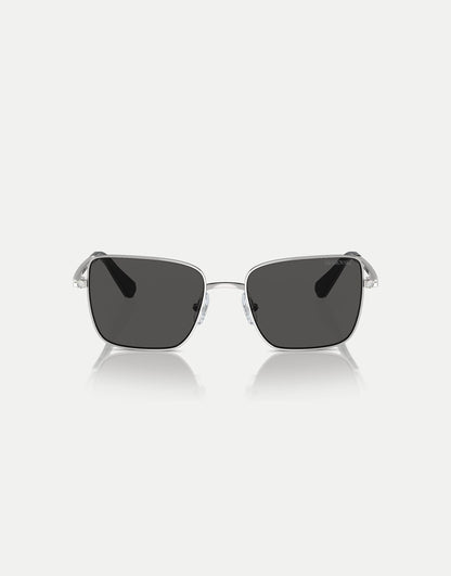 Round Sunglasses With Grey Lens