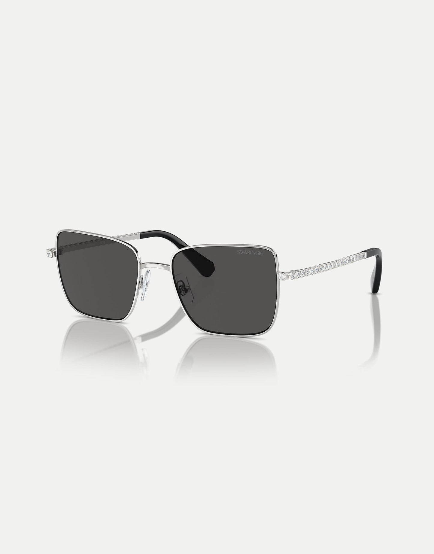 Round Sunglasses With Grey Lens