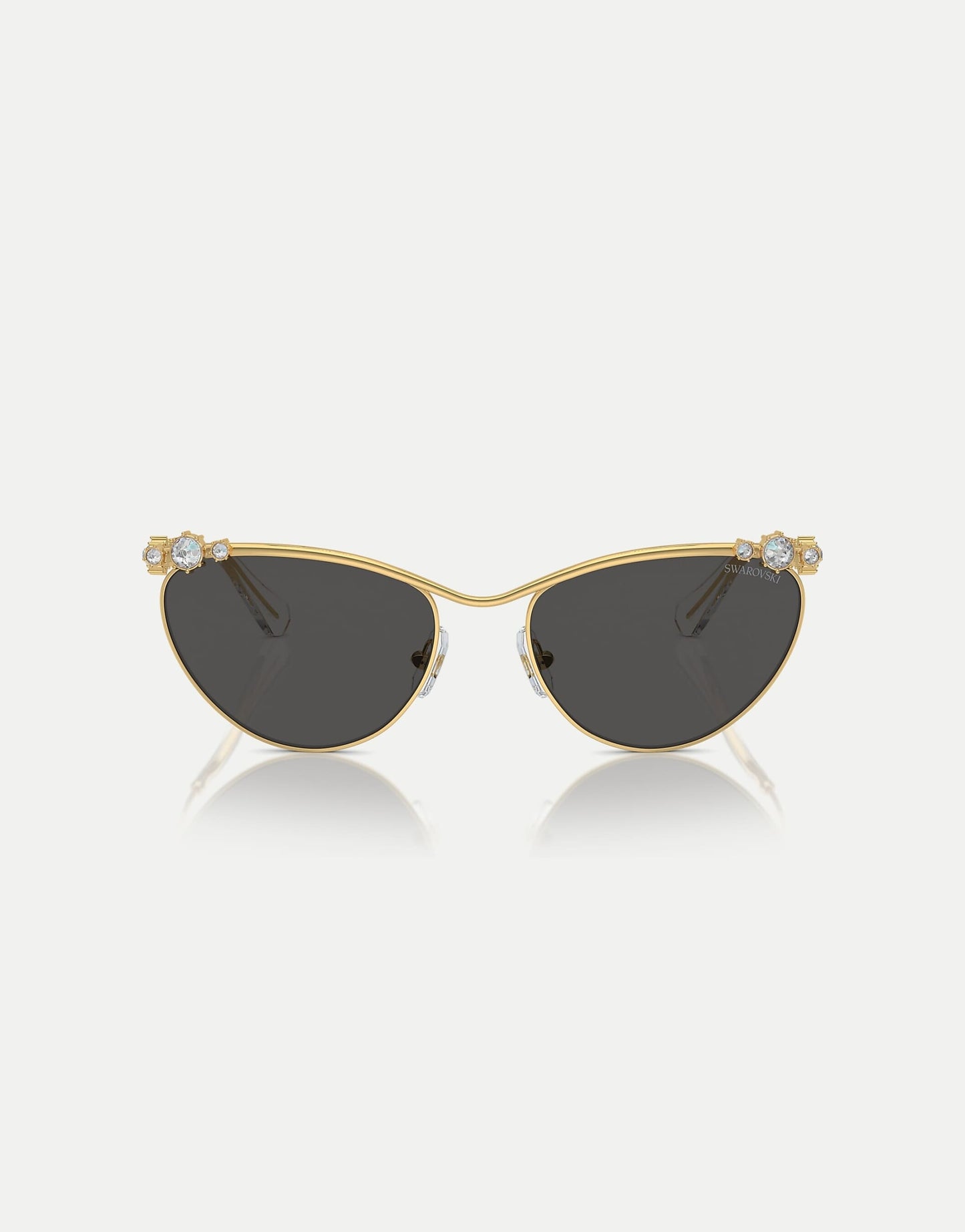 Cat Eye Sunglasses With Grey Lens