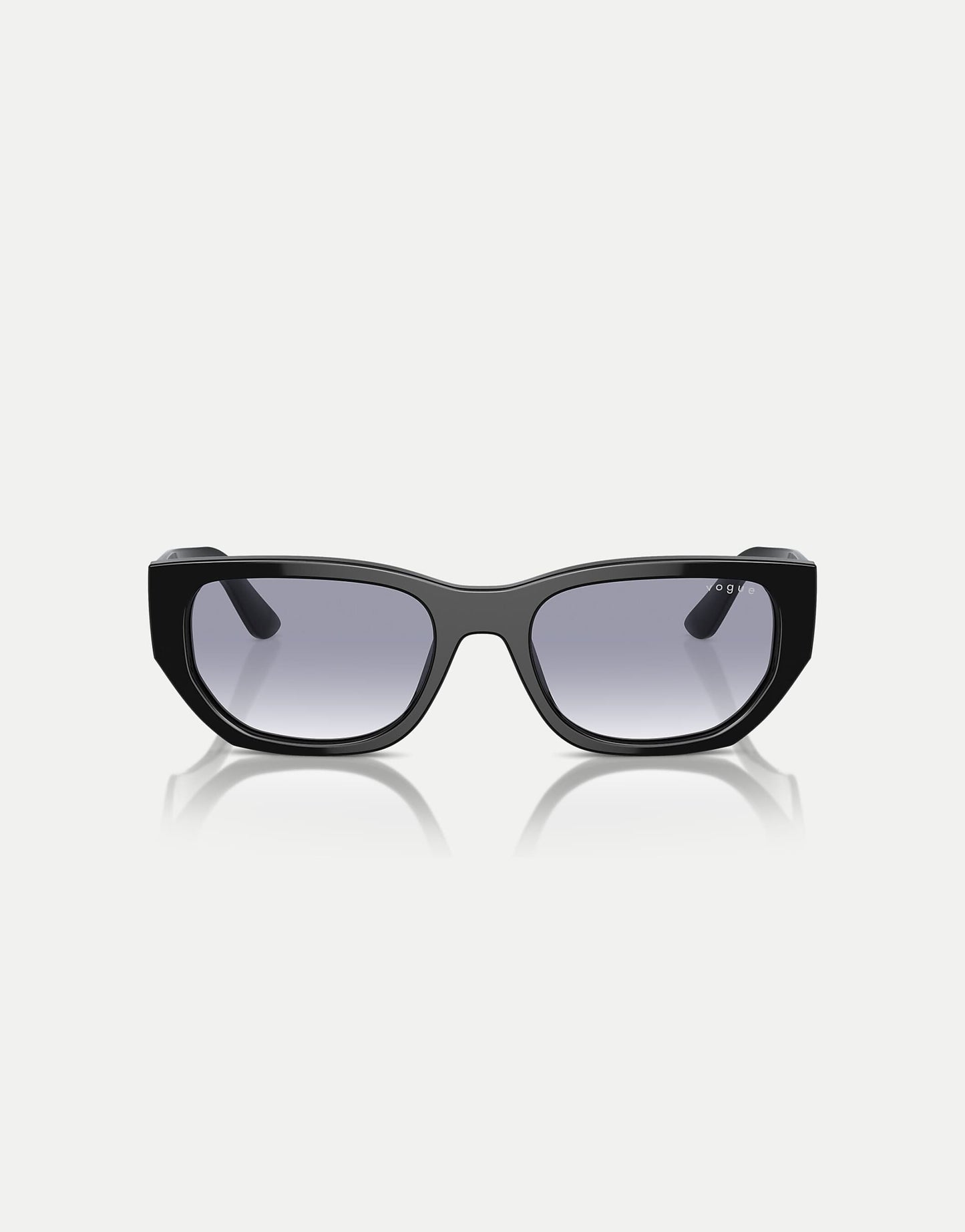 Rectangle Sunglasses With Blue Lens