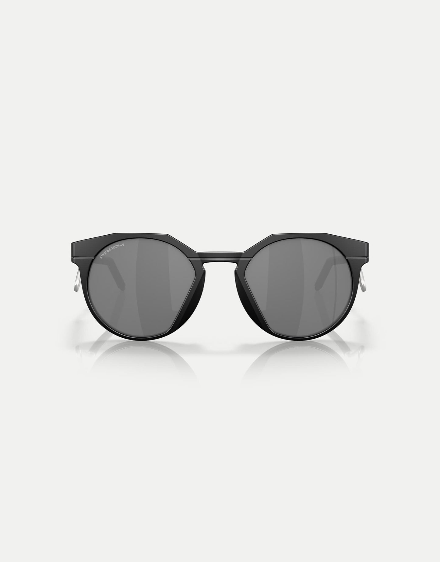 Hstn Metal Round Sunglasses With Grey Mirrored Lens