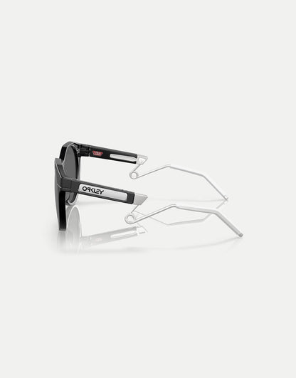 Hstn Metal Round Sunglasses With Grey Mirrored Lens