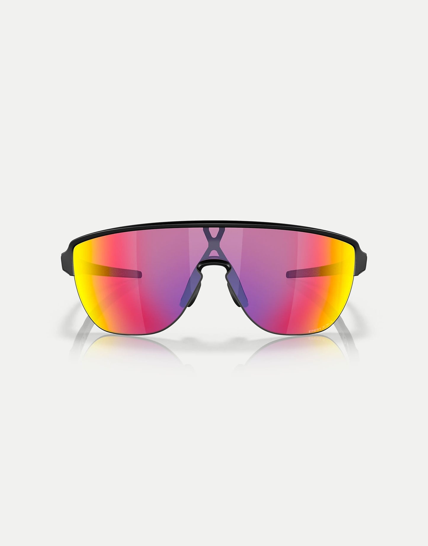 Corridor Shield Sunglasses With Violet Mirrored Lens