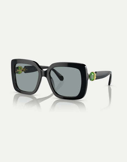 Sk6001 Square Sunglasses With Grey Lens