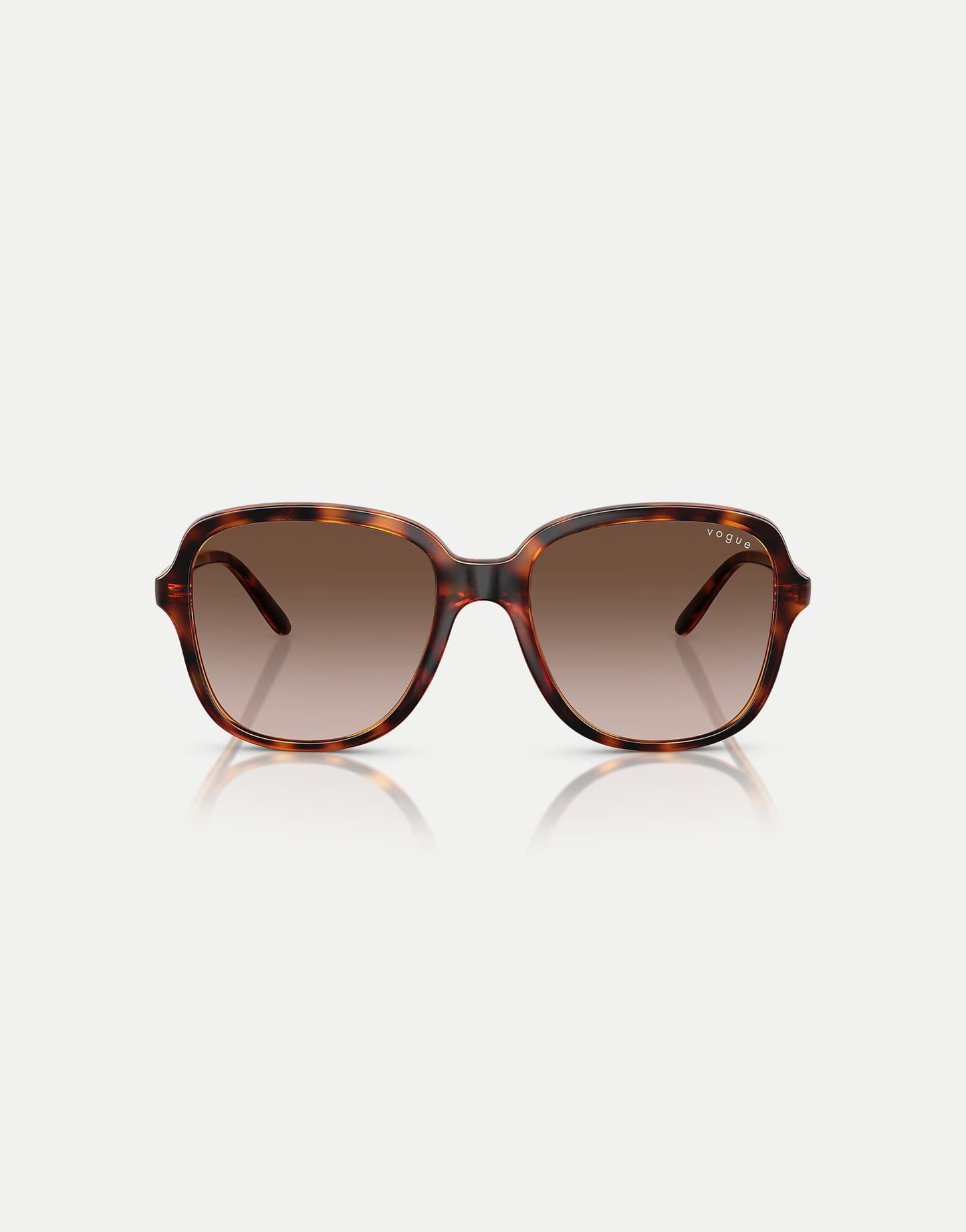 Square Sunglasses With Brown Lens