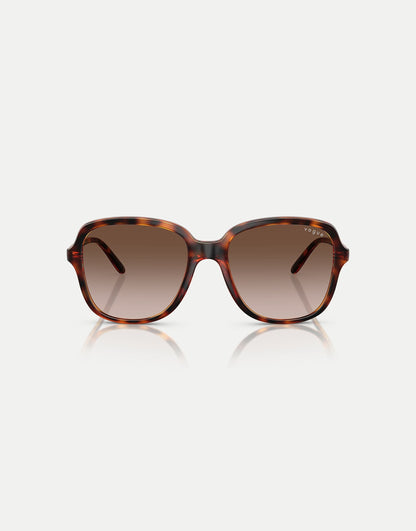 Square Sunglasses With Brown Lens