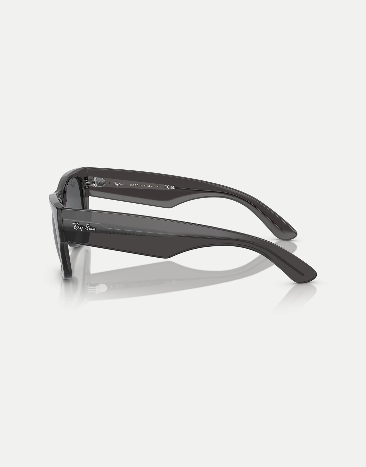 Mega Wayfarer Square Sunglasses With Grey Lens