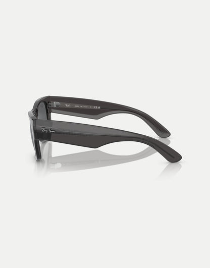 Mega Wayfarer Square Sunglasses With Grey Lens