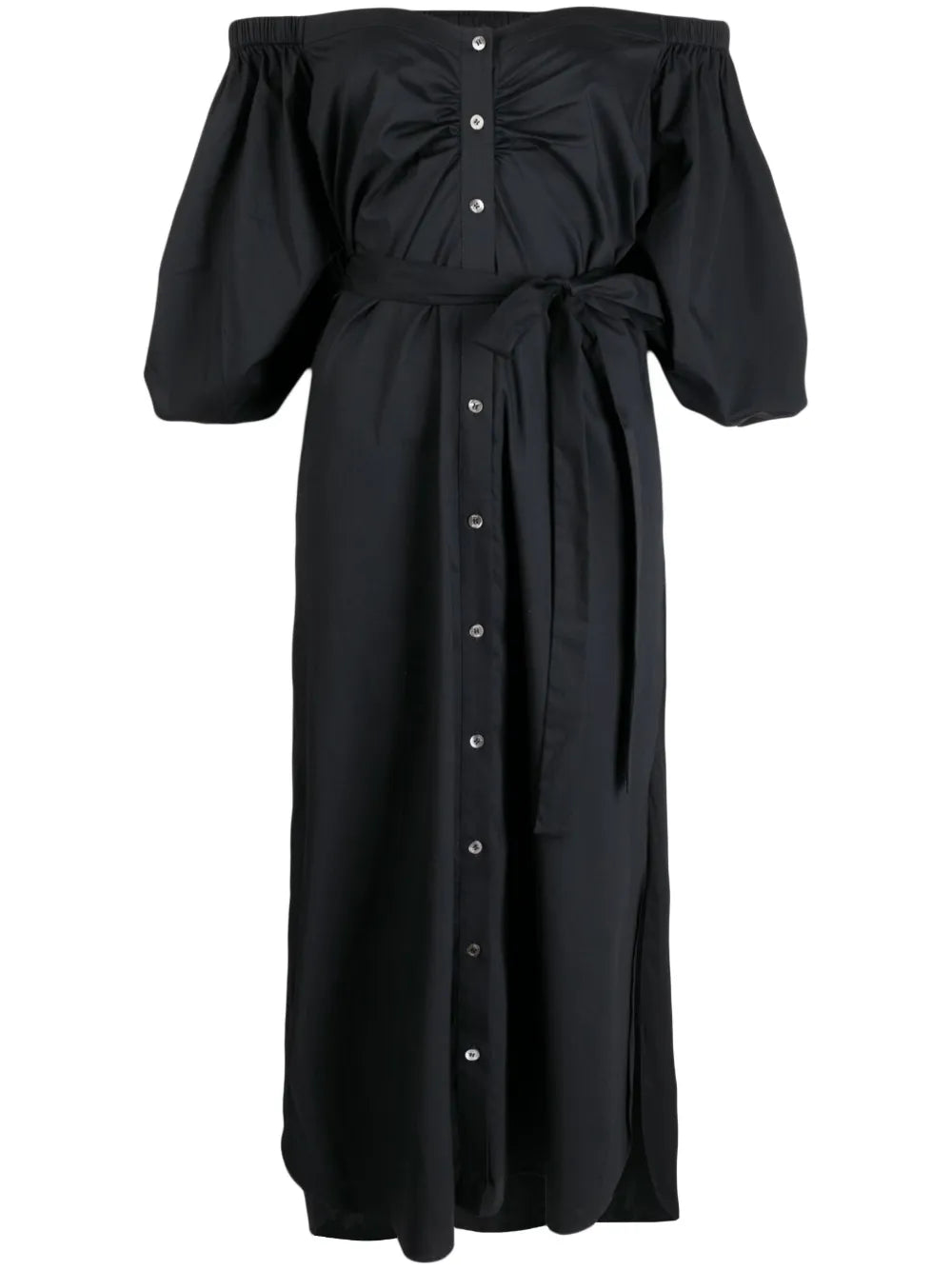 Reese Off-Shoulder Stretch-Cotton Dress