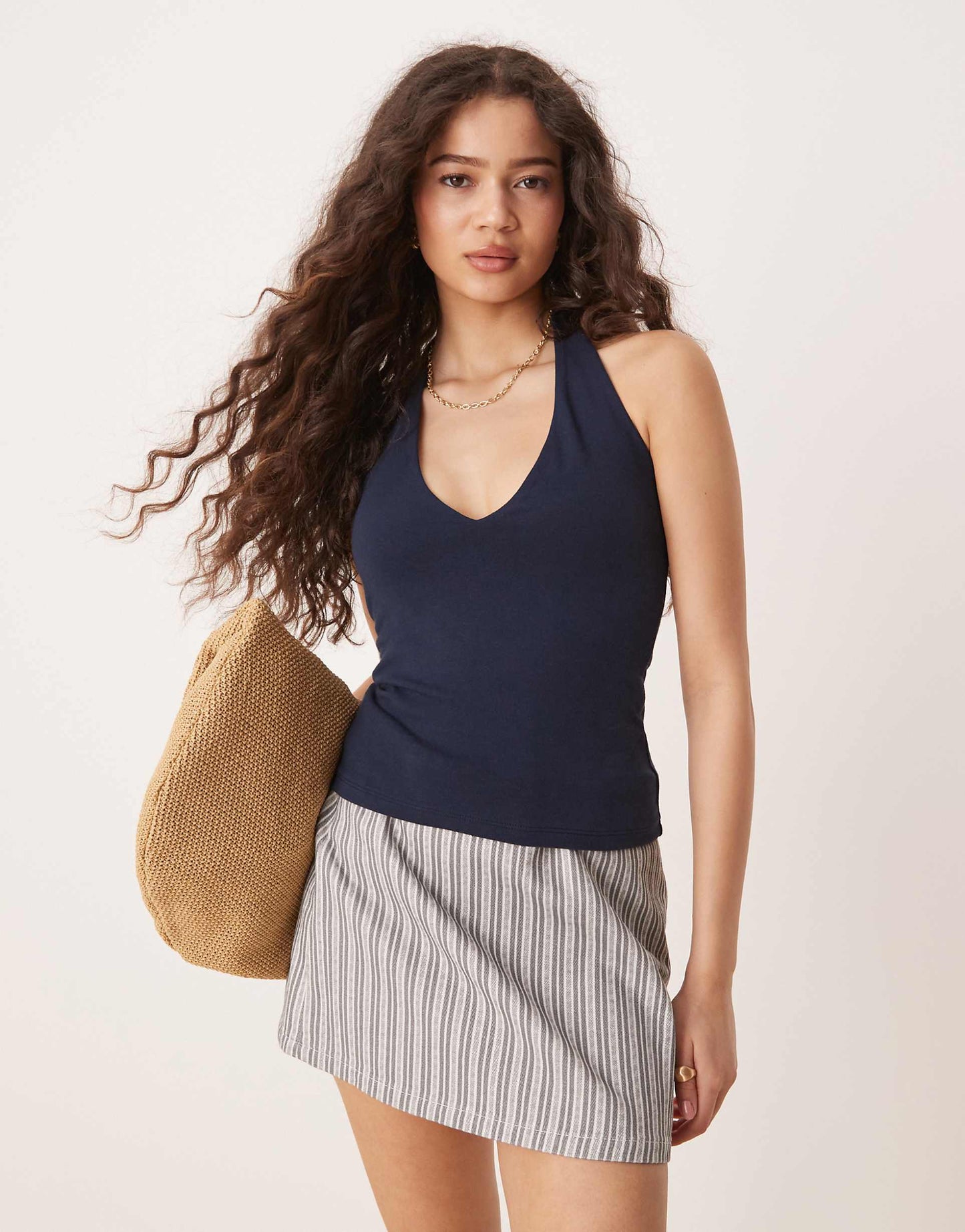 Seamless Halter Neck Top