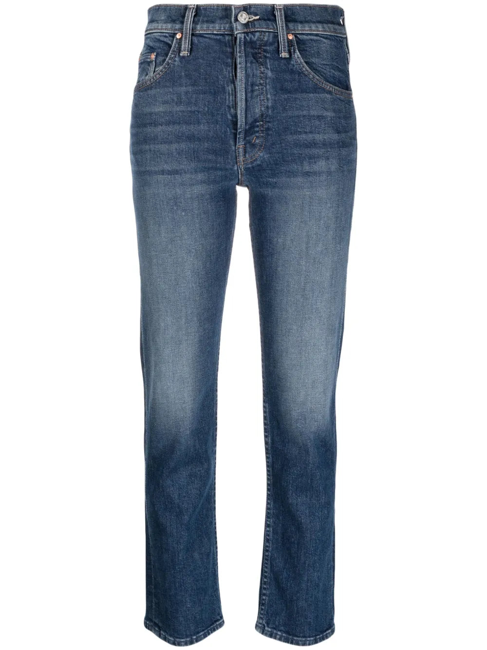 High-Rise Cropped Skinny Jeans