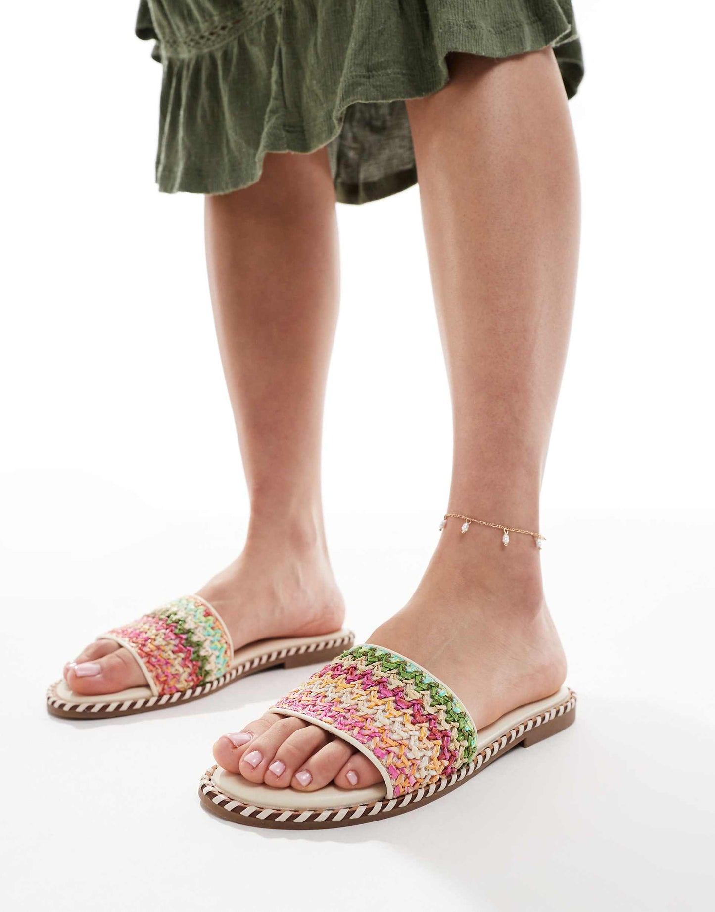 Raffia Sandal
