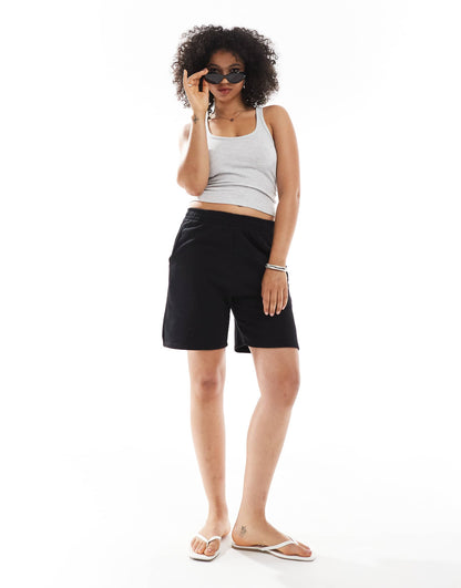 Longline Sweatshorts
