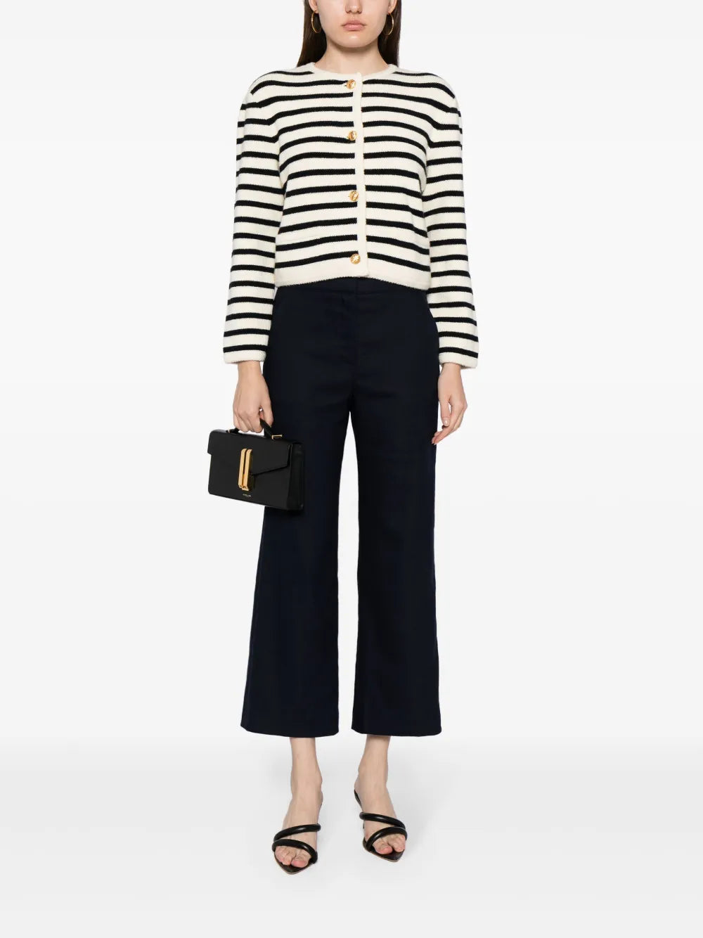 Aubrie Cropped Tailored Trousers