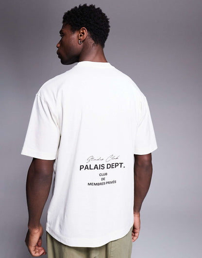 Oversized T-Shirt With Palais Dept Graphic