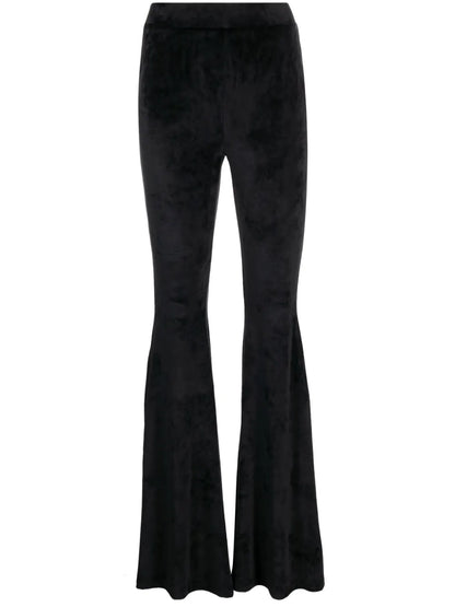 Velvet Flared Trousers