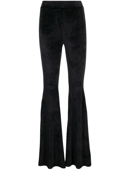 Velvet Flared Trousers
