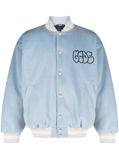 Graffit-Logo Varsity Bomber Jacket