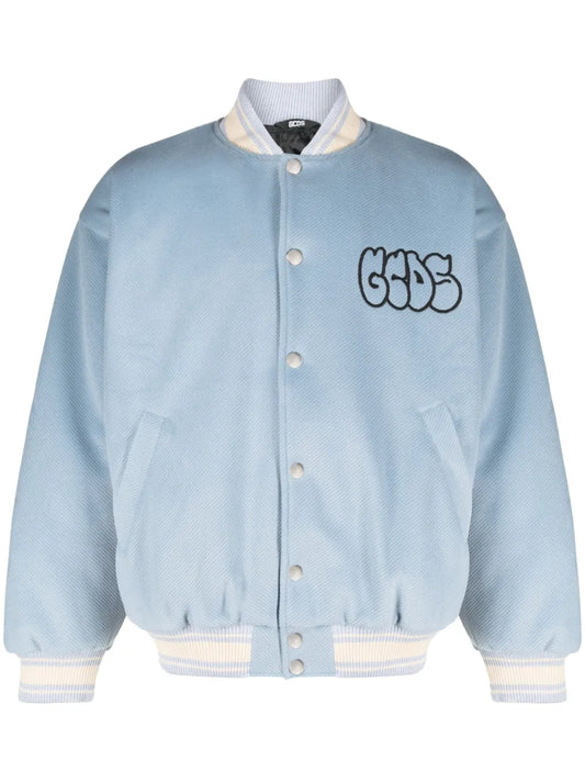 Graffit-Logo Varsity Bomber Jacket