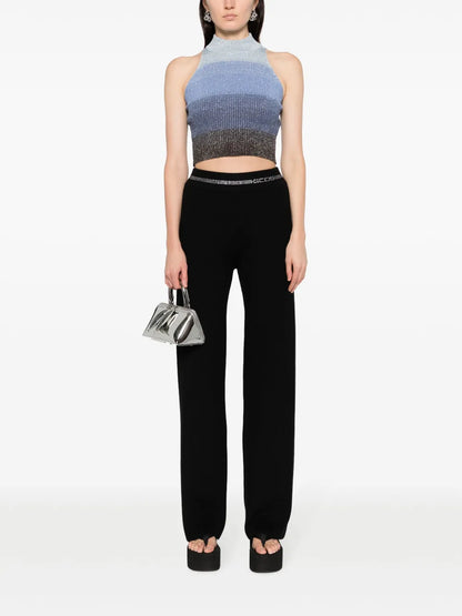Bling Straight-Leg Trousers