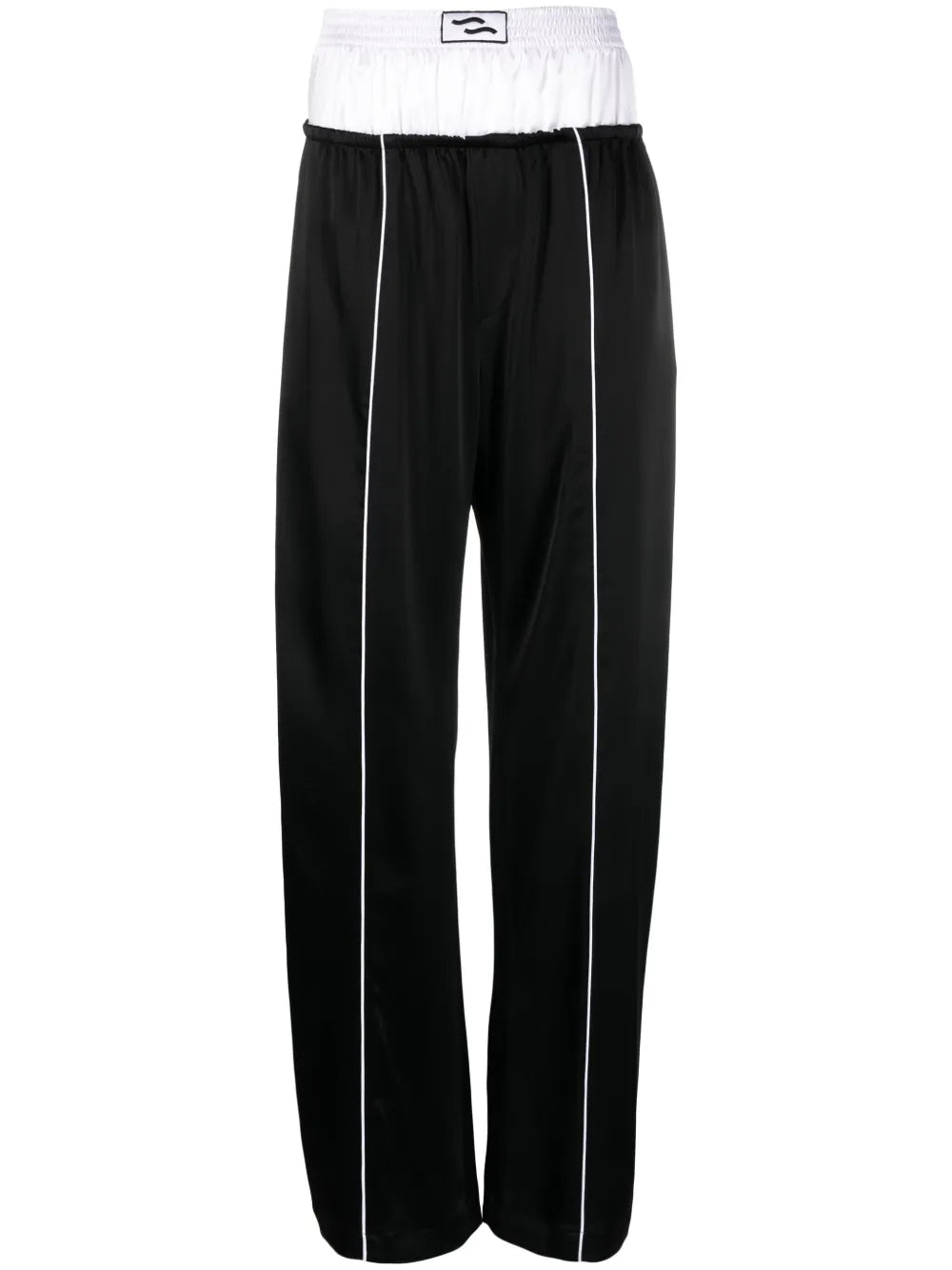 Logo-Patch Layered Track Pants
