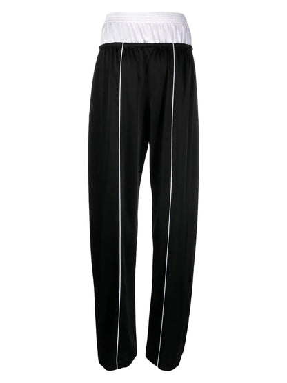 Logo-Patch Layered Track Pants