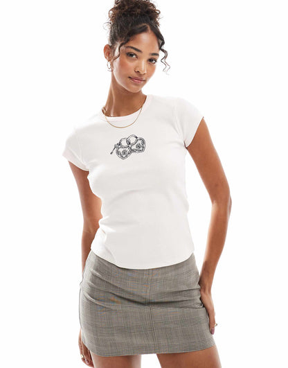 Heart Locket Longline Baby Tee