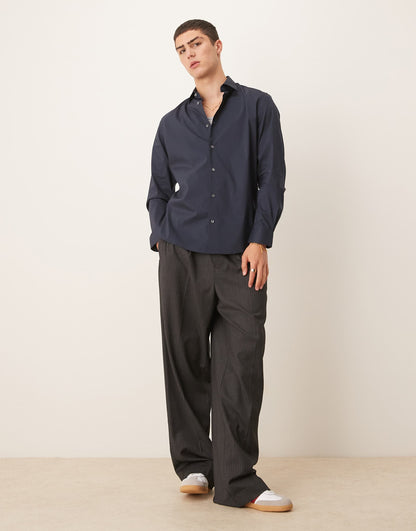 Smart Regular Fit Stretch Cotton Shirt