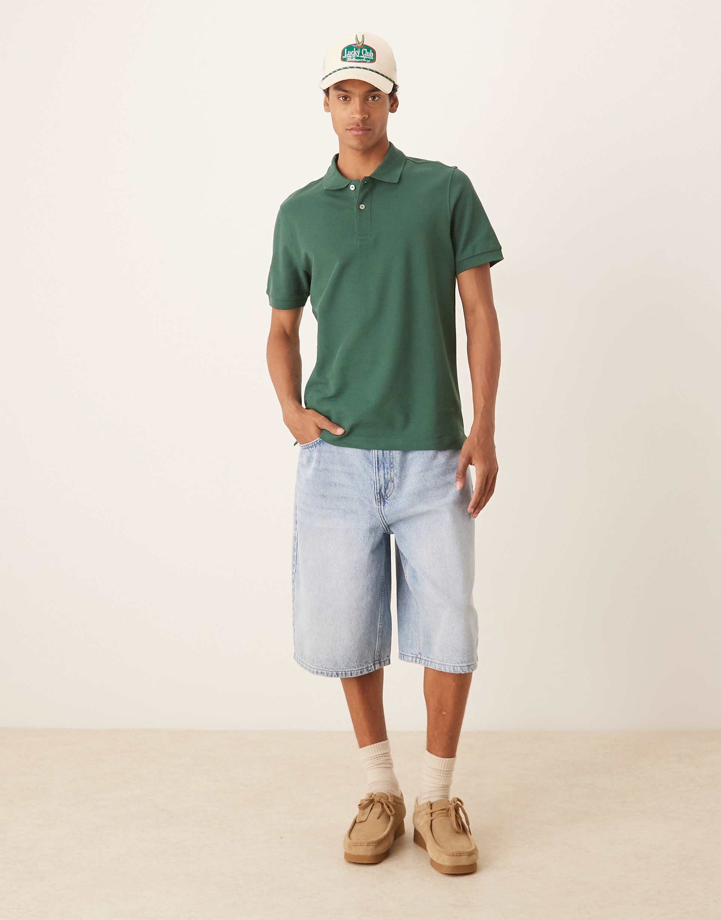 Jersey Revere Collar Polo