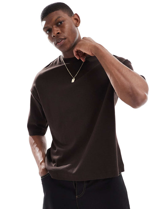 Tonal Back Print Boxy T-Shirt