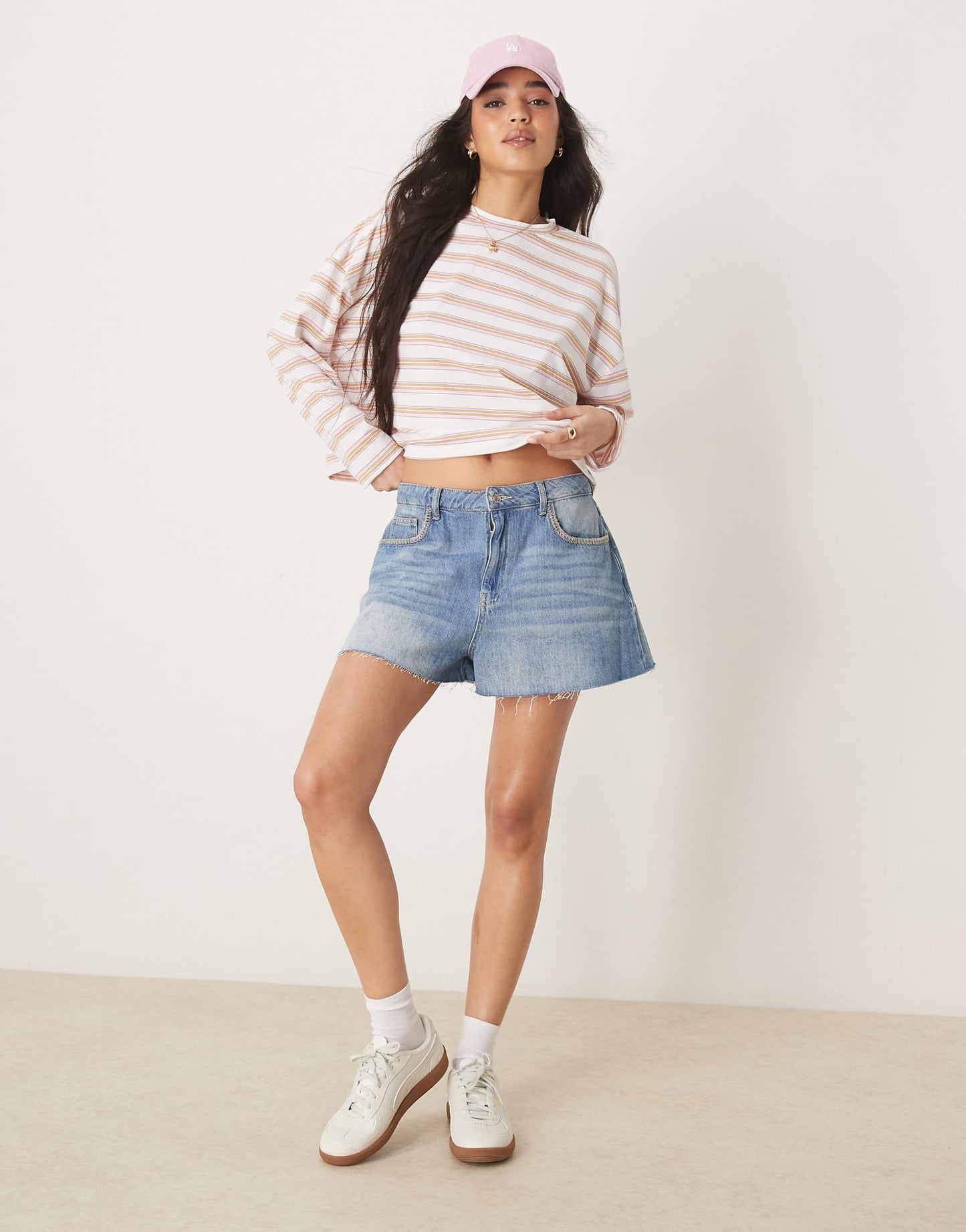 Boxy Crop Long Sleeve