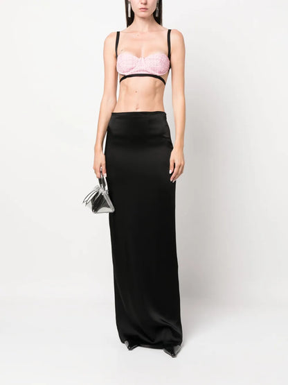 Tweed Bra Top