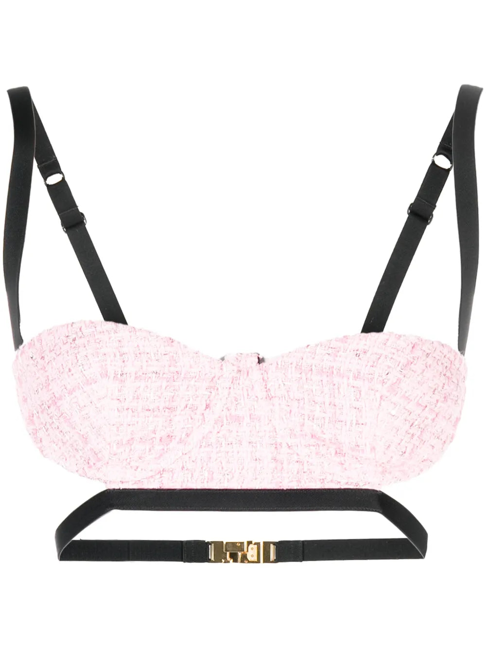Tweed Bra Top