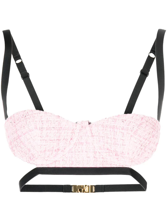 Tweed Bra Top