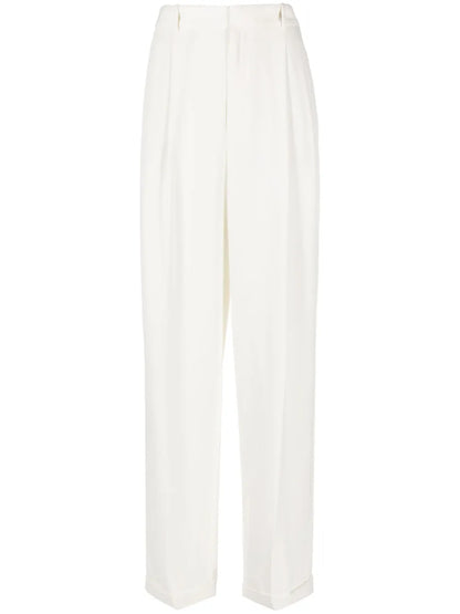 Tailored Wide-Leg Trousers