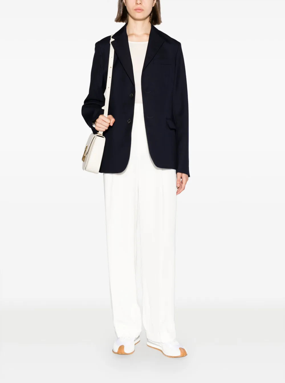Tailored Wide-Leg Trousers