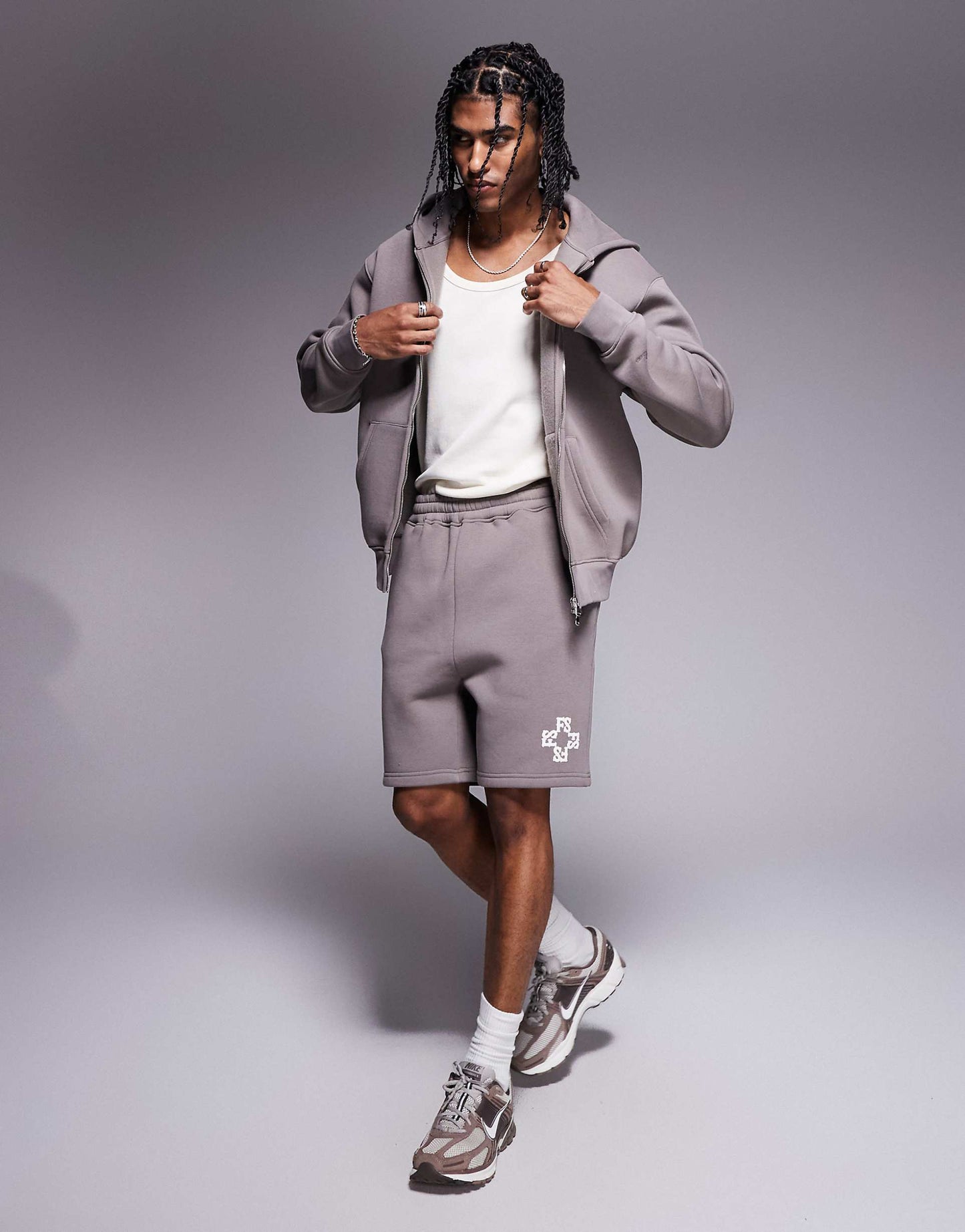 Monogram Logo 320Gsm Short Co-Ord