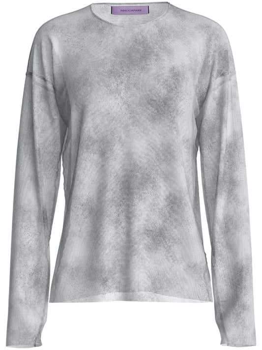 The Second Skin Spray-Print T-Shirt